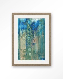 TABLOU - BLUE GREEN ABSTRACT - Img 8
