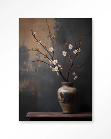 TABLOU - DARK BLOSSOM VASE