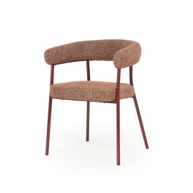 YOVI - METAL SI TESATURA - BURGUNDY - 55(L) x 57(l) x 77(h)