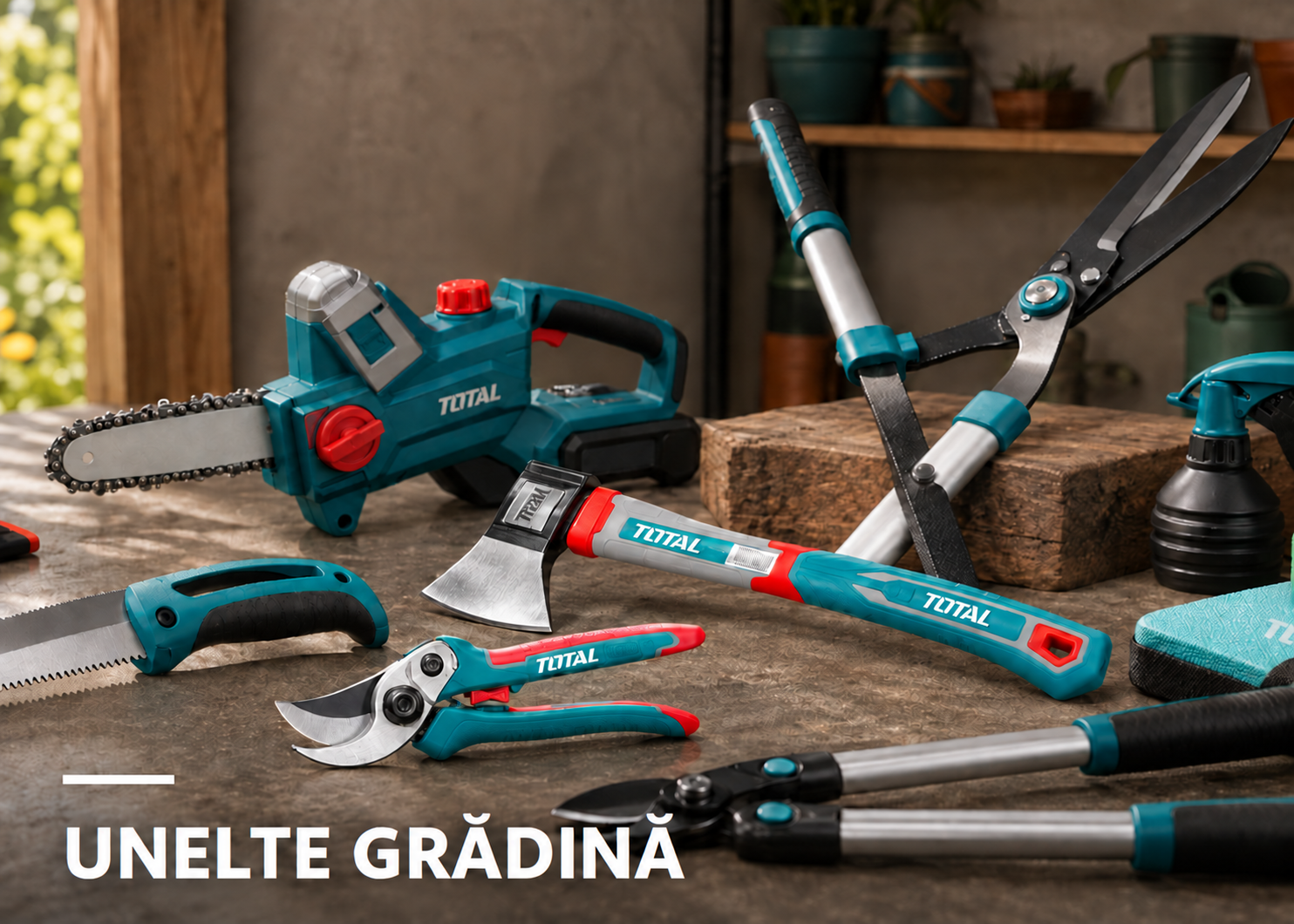Unelte de grădină TOTAL