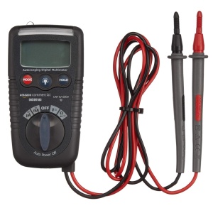 Multimetru digital compact AmazonCommercial CAT IV 600V – măsurători precise pentru electricieni și tehnicieni - Img 1