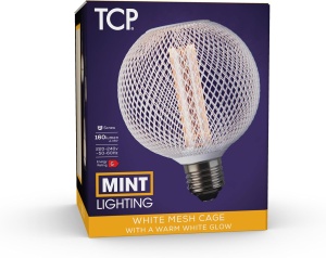 Bec Decorativ Tip Cușcă Alb TCP 17 – Lumină elegantă și atmosferă rafinată pentru orice spațiu - Img 2
