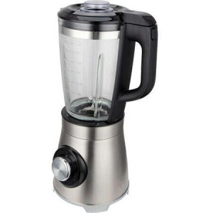 Blender de masa AKAI ATB-900, Cana din Sticla, Capacitate de 1.75L, Lame din Otel Inoxidabil, 5 trepte de viteza + Pulse, Argintiu - Img 2