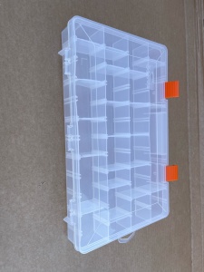 Cutie organizator Bahco – compartimentată pentru șuruburi, accesorii, echipament pescuit - Img 2