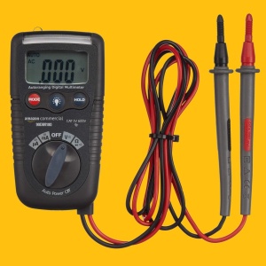 Multimetru digital compact AmazonCommercial CAT IV 600V – măsurători precise pentru electricieni și tehnicieni - Img 2