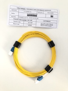 Patch Cord Fibra Optică AFL Hyperscale 2F Single‑Mode LC‑LC 10 m – OS2 9/125 - Img 2