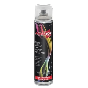 Set 12x Spray Vopsea Email Alb Lucios Universal Ambro-Sol, Intern / Extern, 600ml RAL9010 - Img 2