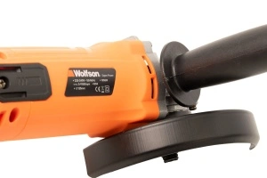 Wolfson Polizor unghiular 125 mm 1050 W – flex puternic pentru tăiere și șlefuire metal cu reglaj turatie