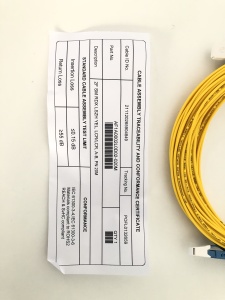 Patch cord fibră optică AFL Hyperscale / Fujikura Grup – LC-LC 20 m, Single Mode - Img 4