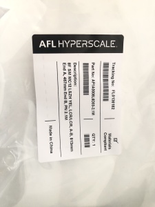 Patch cord-ul AFL Hyperscale cu 8 fibre optice, conectori LC-LC, tehnologie Single Mode și lungime de 2.1 metri - Img 5