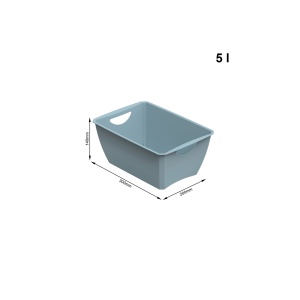 ROTHO Lounge Cutie de depozitare 5 Litri 29cm x 20cm x 13 cm - Img 1