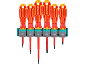 Set 6 şurubelniţe izolate TOTAL THTIS566 – protecţie 1000 V pentru electrician