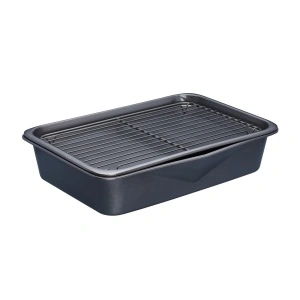 Set 7 tavi pentru copt stivuibile ,fabricate din otel carbonat