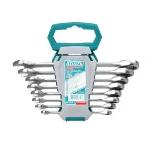 Set chei cu clichet 8 piese Total THT102RK086 – scule profesionale pentru atelier și service