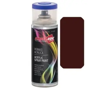 Spray Vopsea Acrilică Universală AMBRO-SOL V400, Maro Ciocolatiu (RAL 8017), 400ml