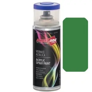 Spray Vopsea Acrilică Universală AMBRO-SOL V400, Verde Smarald (RAL 6001), 400ml