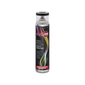 Spray Vopsea Auto Negru Mat RAL9005 400ml AMBRO, Uscare Rapidă
