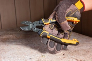 Clește Multifuncțional ingco 6 în 1 V2, 200 mm - Oțel Cr-V cu Acoperire Teflon și Mâner Ergonomic