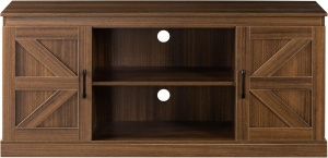 Comodă TV Zinus 147×67×40 cm – maro rustic, uși/sertare soft-close - Img 6