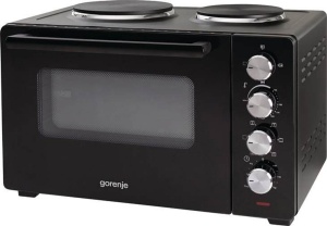 Cuptor Electric cu Plită și Rotisor Gorenje OM30GBX – 30L, 1500W, Negru, Versatilitate în Gătit - Img 2