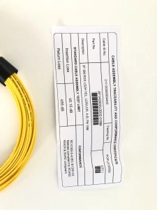 Patch cord fibră optică AFL Hyperscale LC‑LC – Single Mode, 18 m