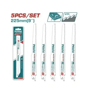 Set 5 Pânze pentru fierăstrău sabieTotal TRSB1111DF – taiere lemn