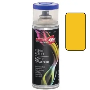 Spray Vopsea Acrilică Ambro-Sol V400 400 ml, Galben Zinc RAL 1018