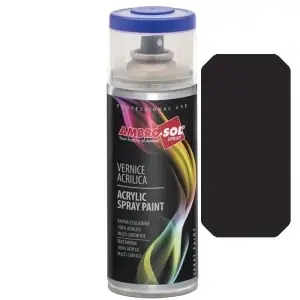 Spray Vopsea Acrilică Universală AMBRO-SOL V400, Maro Gri / Gri Maroniu (RAL 8019), 400ml