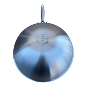 Tigaie Wok Tarrington House 28cm – Inox 3 Straturi cu Strat Antiaderent, Ideală pentru Gătit Sănătos - Img 2