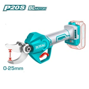 TOTAL Kit Combo 20V - Foarfecă de crengi și mini drujbă cu 2 acumulatori și încărcător