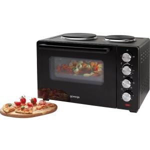 Cuptor Electric cu Plită și Rotisor Gorenje OM30GBX – 30L, 1500W, Negru, Versatilitate în Gătit - Img 3