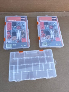 Cutie organizator Bahco – compartimentată pentru șuruburi, accesorii, echipament pescuit - Img 5
