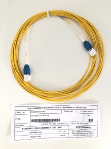 Patch Cord Fibra Optică AFL Hyperscale Single‑Mode LC‑LC 7 m – OS2 9/125 - Img 3