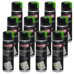 Set 12x Spray Marcaj Profesional Ambro-Sol 360°, Verde Fluorescent, 500ml