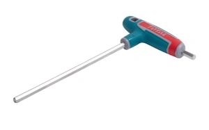 Set 8 chei imbus în T TOTAL 2‑10 mm – Cr‑V, set profesional pentru atelier și service