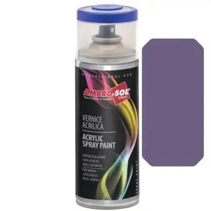 Spray Vopsea Acrilică Universală AMBRO-SOL V400, Albastru Liliac (RAL 4005), 400ml