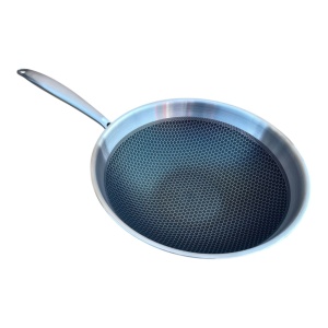 Tigaie Wok Tarrington House 28cm – Inox 3 Straturi cu Strat Antiaderent, Ideală pentru Gătit Sănătos - Img 3