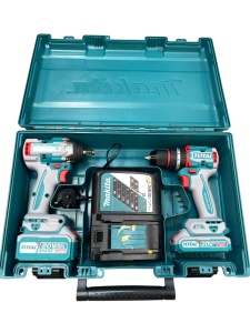 Valiză depozitare Makita pentru kit impact & autofiletantă – dimensiuni 48×32×12 cm - Img 2