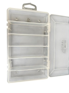 Cutie Organizator Bahco 6 Compartimente – Fabricată în Suedia, 22x13.5x3.5 cm, Ideală pentru Șuruburi și Accesorii Pescuit - Img 2
