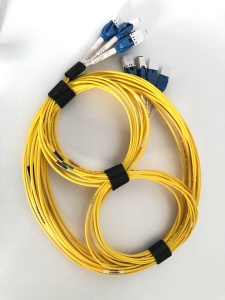 Patch Cord Fibra Optică AFL Hyperscale Single‑Mode LC‑LC 12 m – OS2 9/125 - Img 2