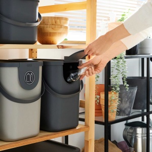 Rotho Albula 25 L – coș/depozit organizator multifuncțional, plastic reciclabil - Img 4