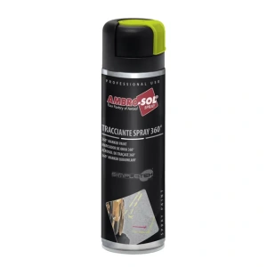Set 12x Spray Marcaj Profesional Ambro-Sol 360°, Galben Fluorescent, 500ml - Img 2