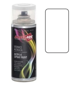 Spray Vopsea Acrilică AMBRO-SOL V400 Alb Semnalizare RAL 9003 400ml