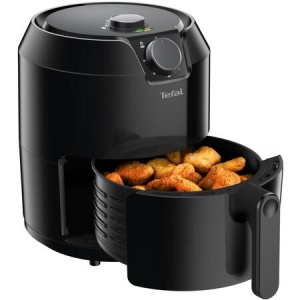 Tefal Easy Fry Classic Hot Air Fryer EY2018 1.2Kg, 1500 W, temperatura ajustabila 80-200°C, Negru Friteuza Airfryer - Img 1