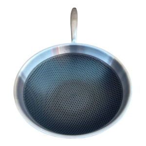Tigaie Wok Tarrington House 28cm – Inox 3 Straturi cu Strat Antiaderent, Ideală pentru Gătit Sănătos - Img 4