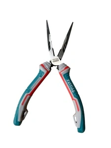 Clește Universal TOTAL cu varf ascutit (200 mm) – Cr-V, mâner ergonomic, tăiere & prindere