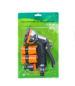 Pistol de stropit BERVAS BYM7504 Profi, 8 functii, cu conectori