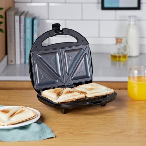Sandwich Maker Emerio Double 750W – Prepară Sandwichuri Delicioase Rapid și Ușor - Img 2