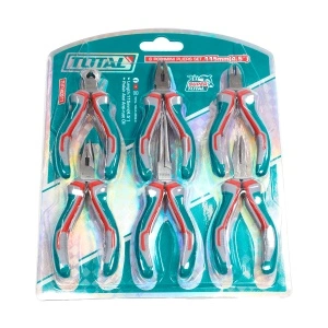 Set 6 Mini-Clești de Precizie 4.5" (115mm) Total Industrial THT1K0511 - Img 3