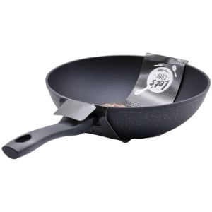 Tigaie Wok Schmitter din aluminiu cu înveliș Stone Premium, 26 cm – Compatibilă cu inducție, fără PFOA - Img 1